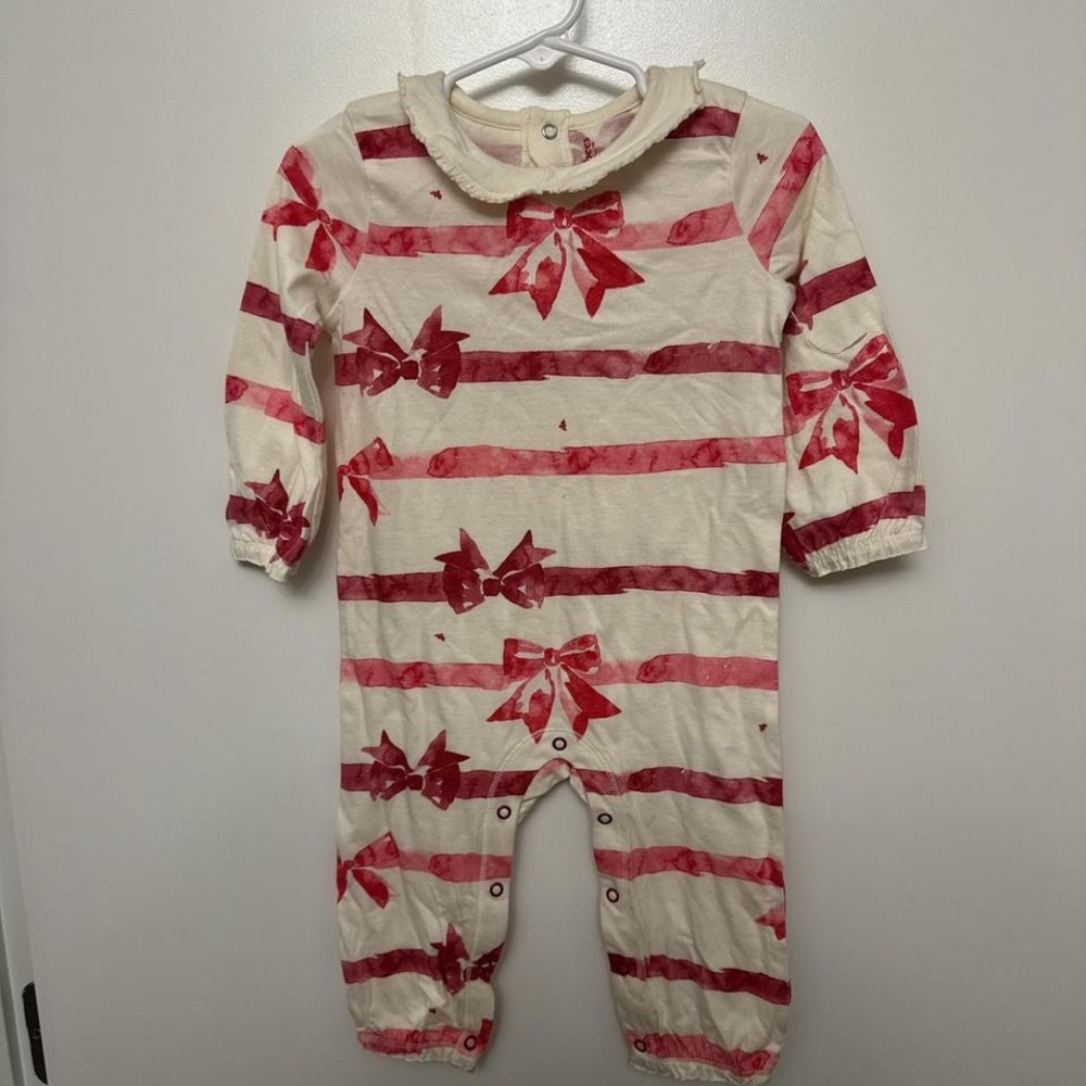 Burt's Bee baby girl outfit